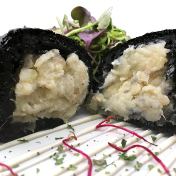 BUÑUELO NEGRO CON BACALAO XL