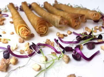 STICK OF EGG AND CHISTORRA