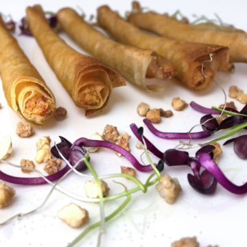 STICK OF EGG AND CHISTORRA