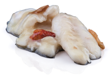 KABELJAU-COCOCHAS MIT PIL-PIL SAUCE