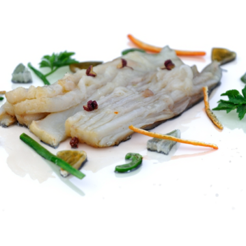 ESCABECHE DE RAYA CON LIMA Y PIMIENTA DE SICHUÁN