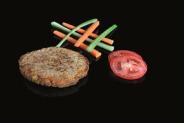 Hamburger vegetalien au sesame
