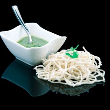 Salsa para pasta pesto