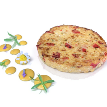 HAMBURGUESA VEGANA DE QUINOA