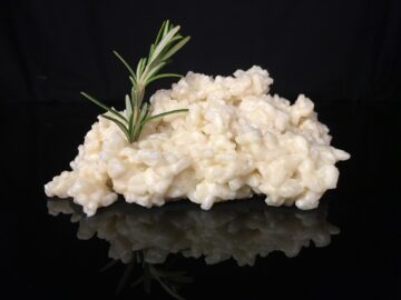 Risotto cuatro quesos