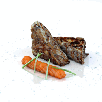 SLAB OF LAMB CONFIT