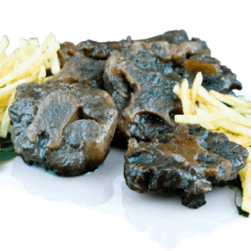 OXTAIL IN CHOCOLATE AND RED WINE