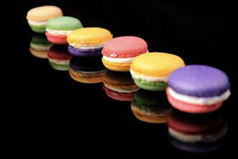 Macaron de foie gras