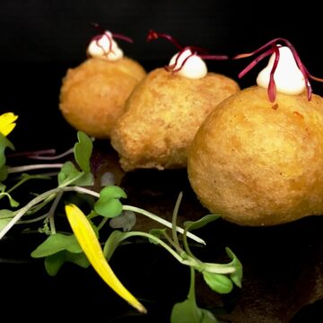 Exotic fusion (gamba, coco y curry)
