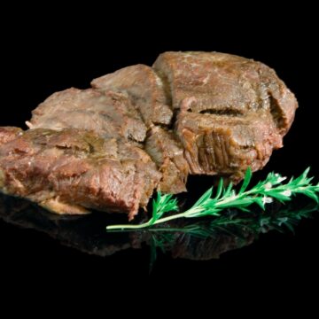 Carrillera de ternera confitada