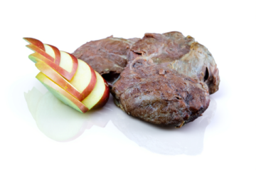 KONFIERTE UND ENTBEINTE SCHWEINEBACKE