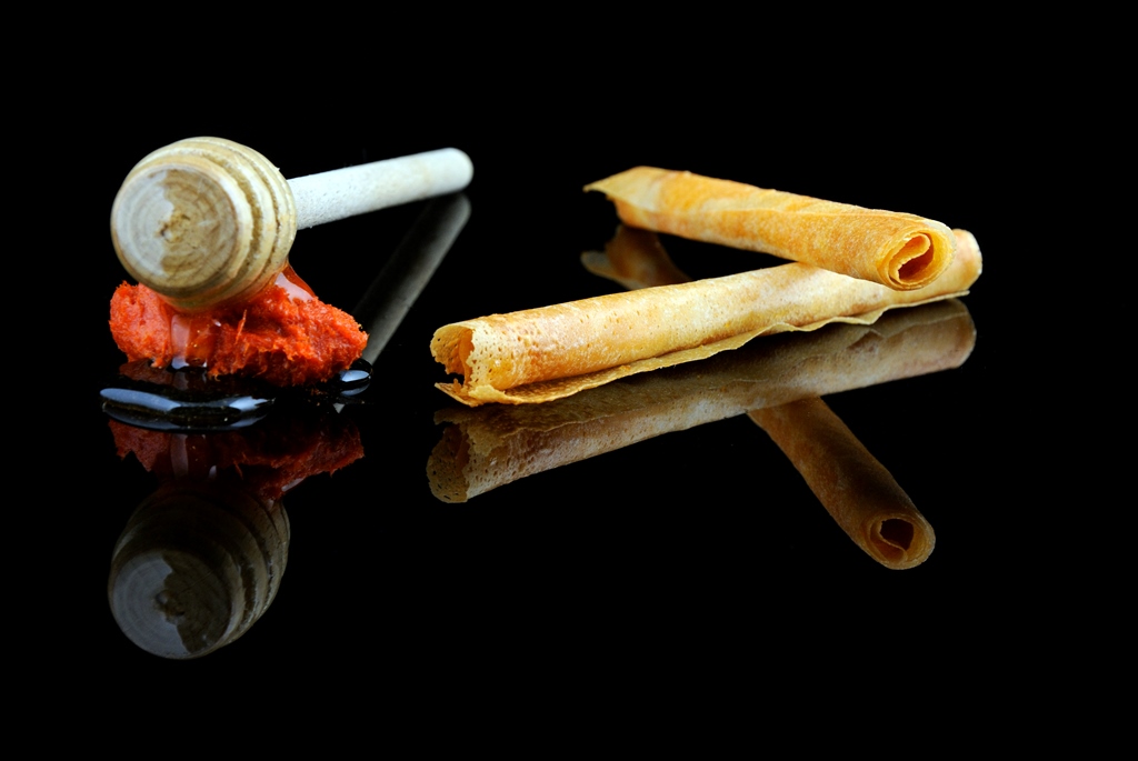 Sobrasada sausage and honey sticks