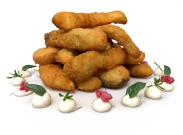 BATTERED COD STRIPS