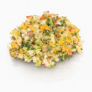 ENSALADA DE CURLY KALE Y QUINOA