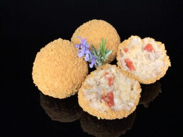 MINI-BOULETTE DE VEAU AUX PIMENTS PIQUILLO