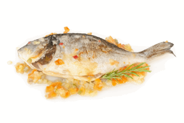 SEA BREAM WITH VEGETABLES - KG