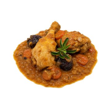 CUIXETES DE POLLASTRE ESTOFADES AMB PRUNES PASES